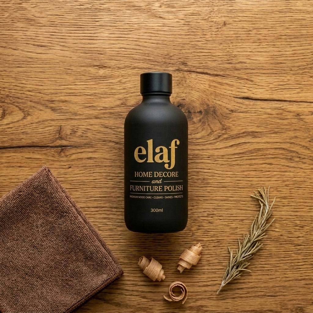 Elaf Home Decor Furniture Polish+Shiner 300ml Bottle