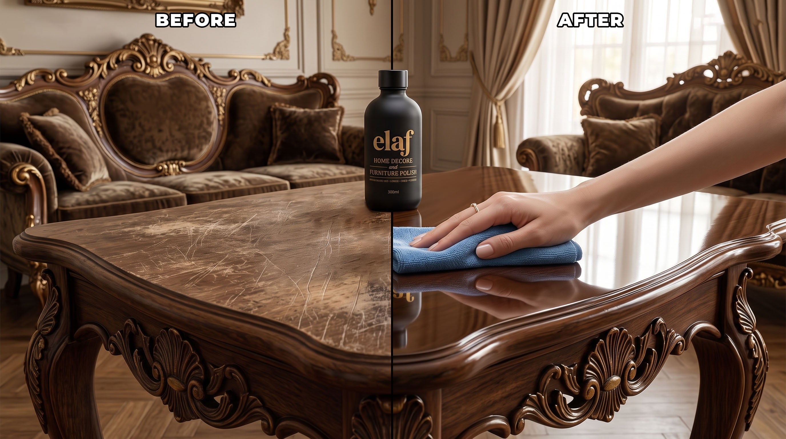 Elaf Premium Deco Shiner (500ml) | For Ultimate Shine and Protection